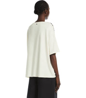 MAX MARA WEEKEND PAMPAS IVORY T-SHIRT