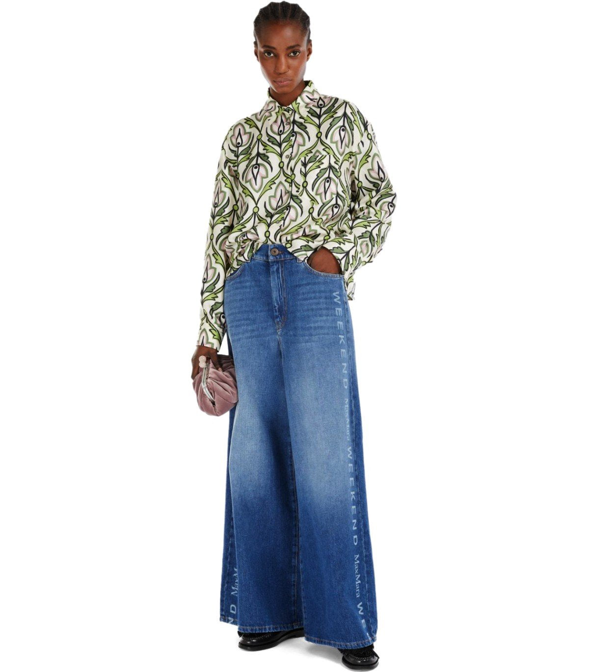 CAMICIA ENFASI VERDE MAX MARA WEEKEND