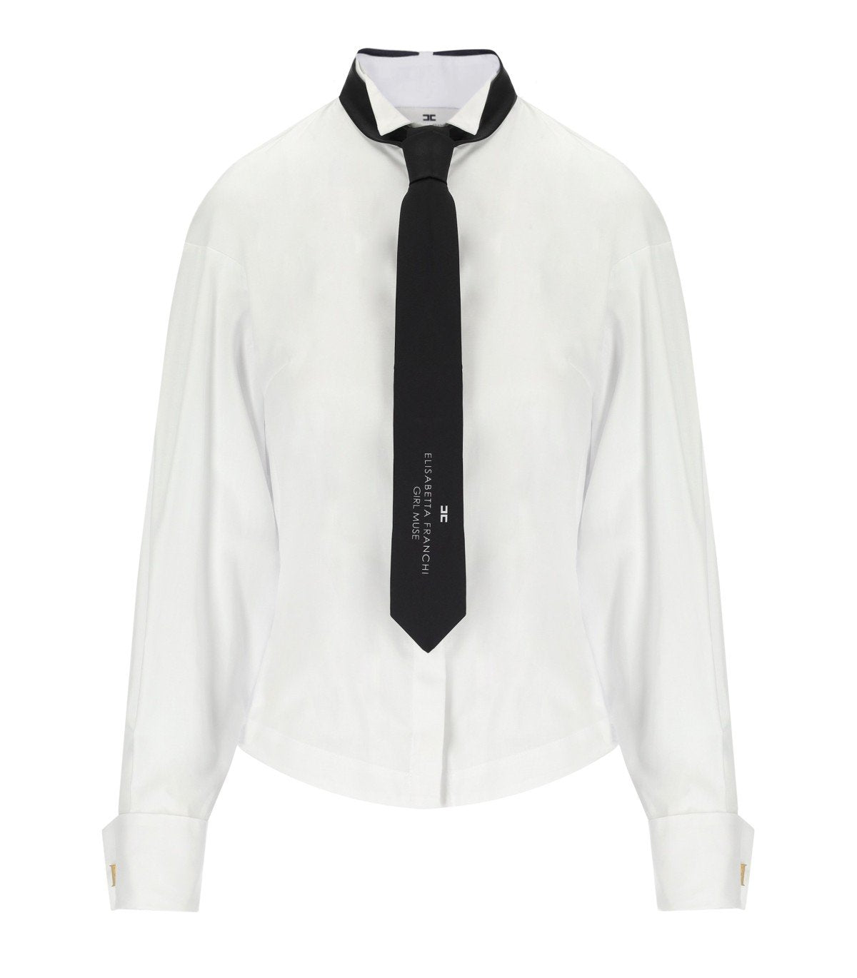 CAMISA BLANCA CON CORBATA ELISABETTA FRANCHI