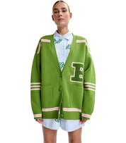 ESSENTIEL  ANTWERP JIGAN GRÜNE CARDIGAN