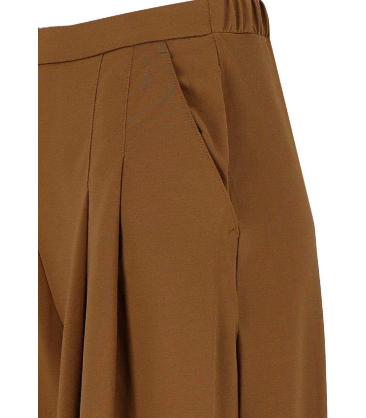 PANTALONE VONGOLA MARRONE MM MAX MARA
