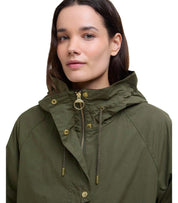 BARBOUR HAYLEY DUSKY GREEN JACKET