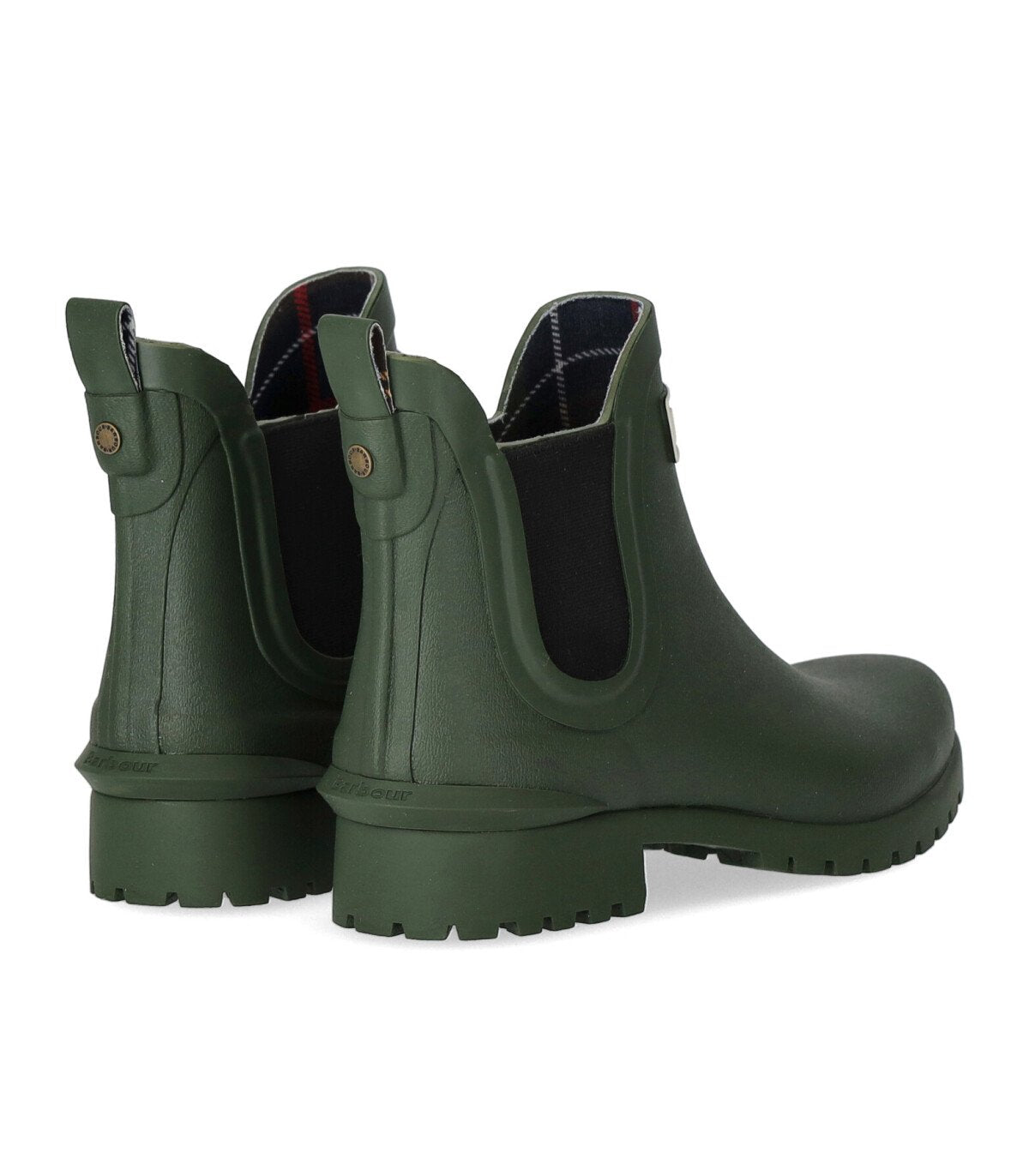BARBOUR WILTON OLIVGRÜNE CHELSEA STIEFELETTE