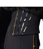 PANTALÓN FLARE NEGRO ELISABETTA FRANCHI