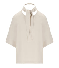 ESSENTIEL ANTWERP KESSIE IVORY TOP - 36