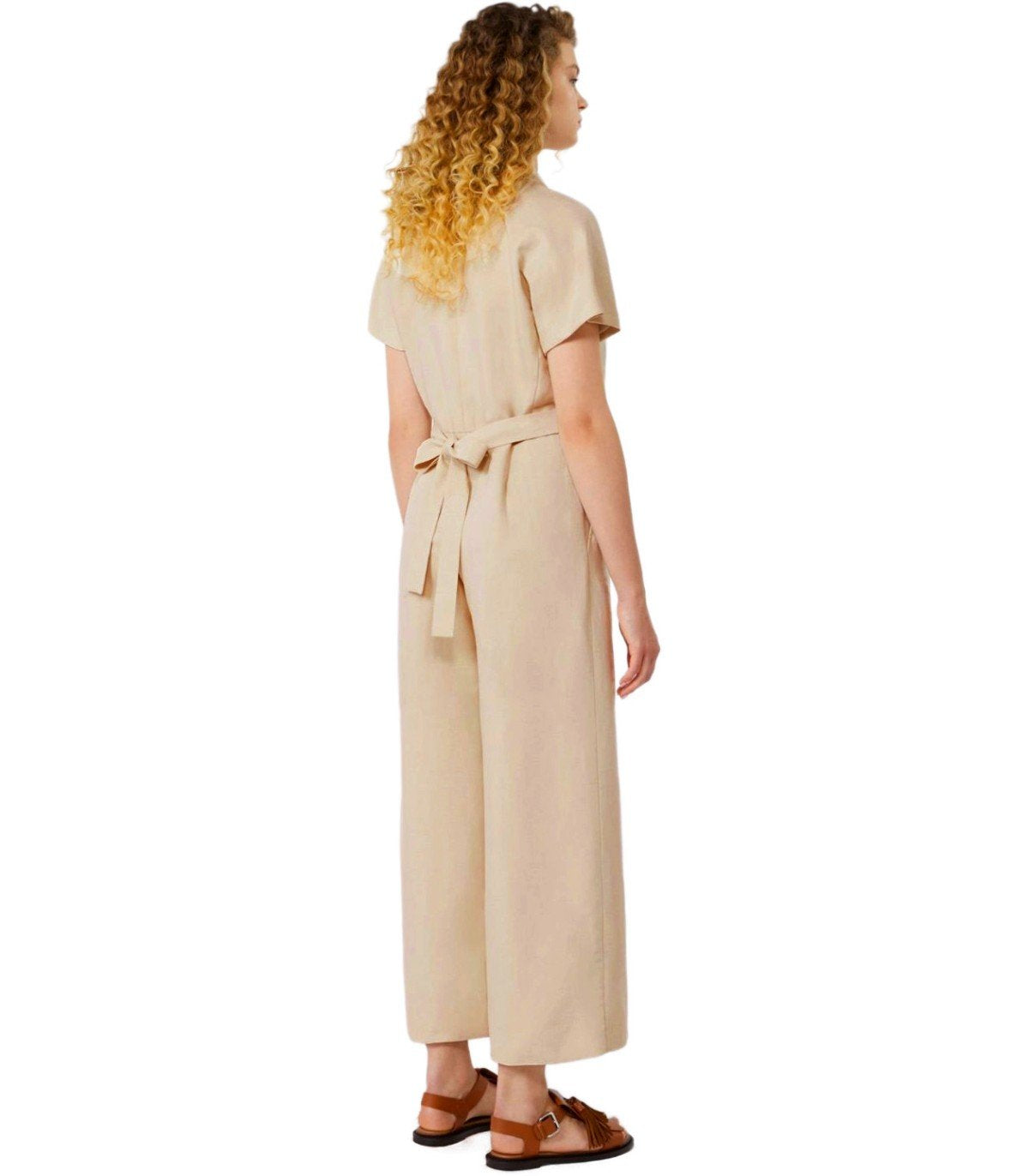 MAX MARA WEEKEND OBLATO BEIGE JUMPSUIT