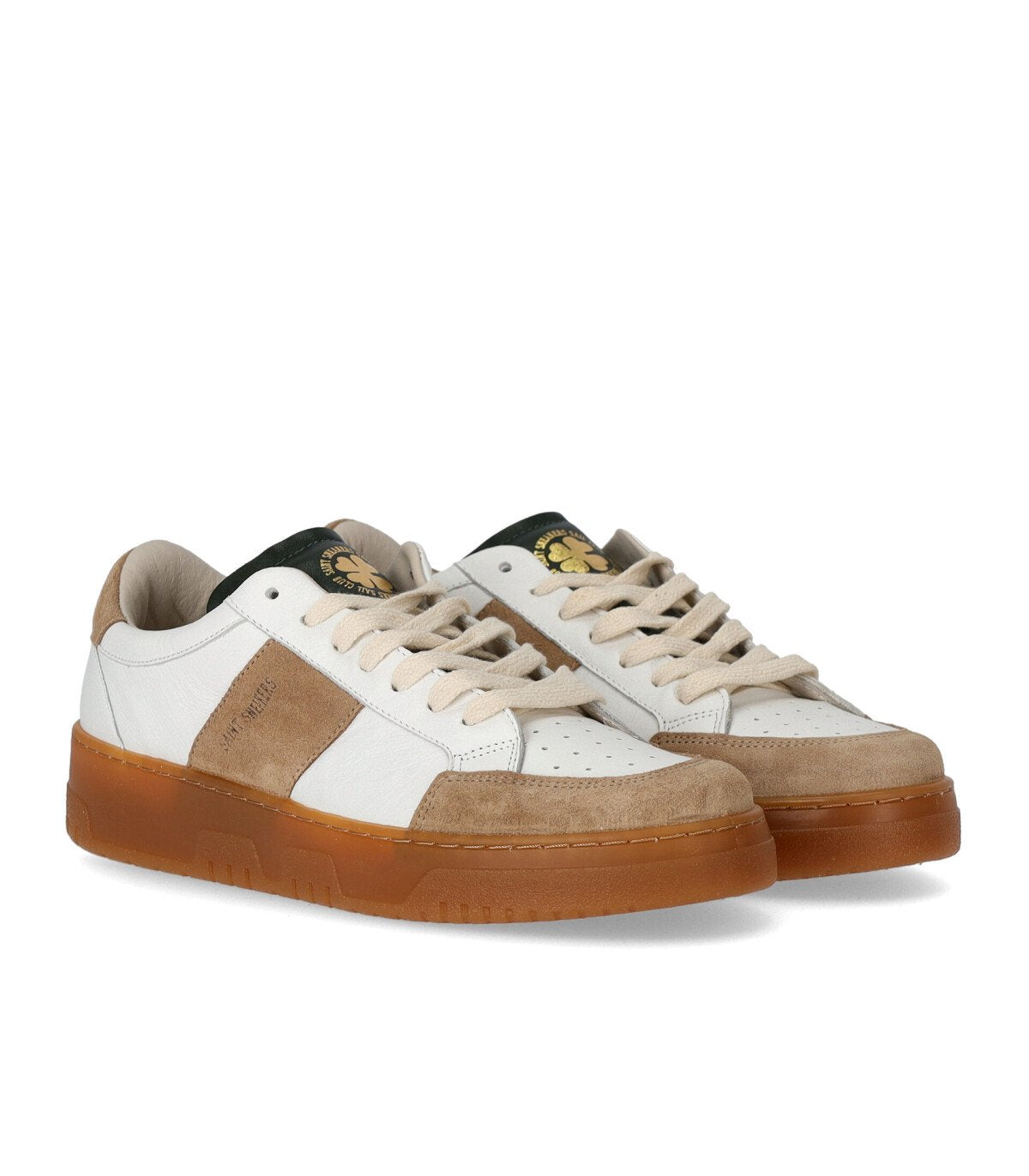 BASKETS SAIL CLUB BLANC TAUPE SAINT SNEAKERS