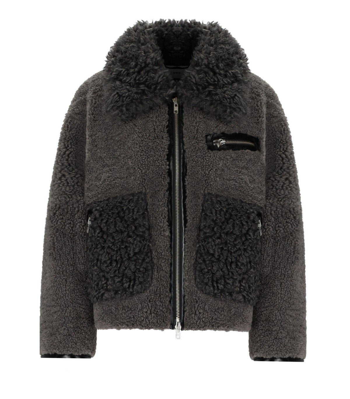 STAND STUDIO JOANN GRAUE JACKE