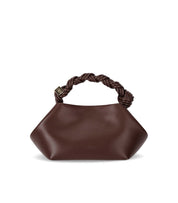 GANNI BOU BRAUNE HANDTASCHE