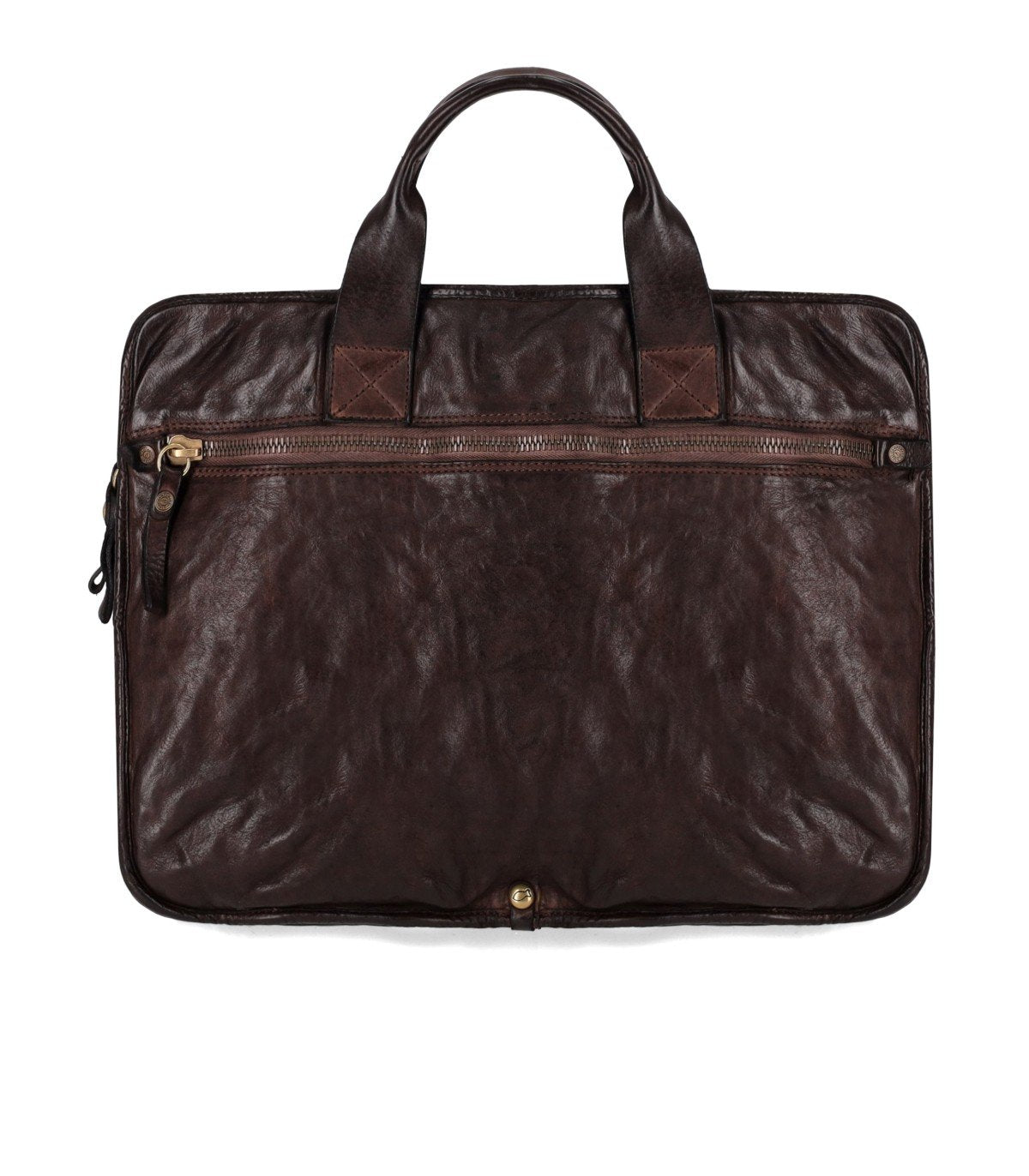 CAMPOMAGGI DARK BROWN BRIEFCASE
