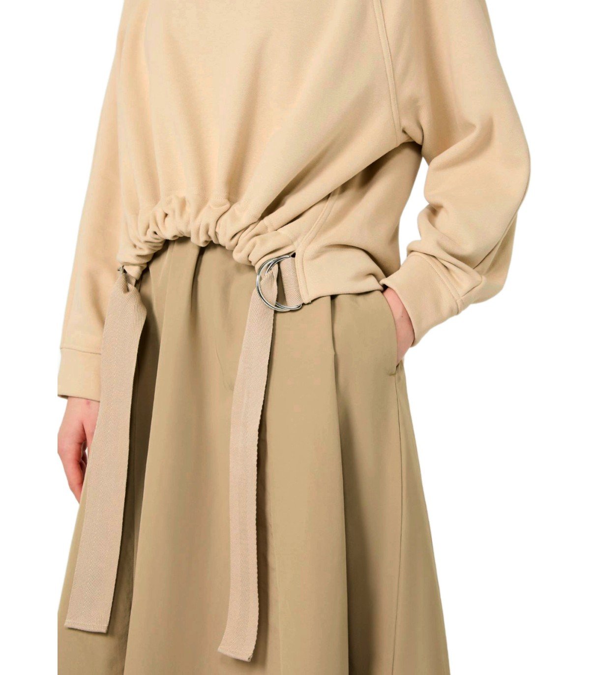 MAX MARA WEEKEND DESTINO BEIGE KLEID