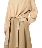MAX MARA WEEKEND DESTINO BEIGE KLEID