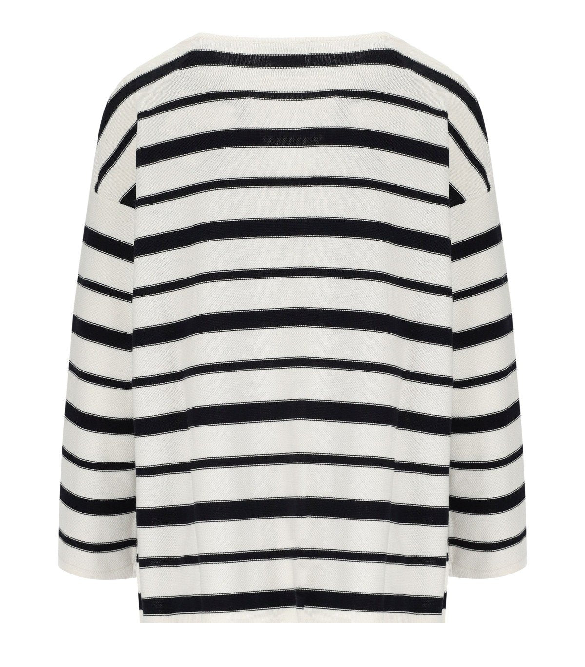 MM MAX MARA LOCUSTA WEISS UND BLAU PULLOVER