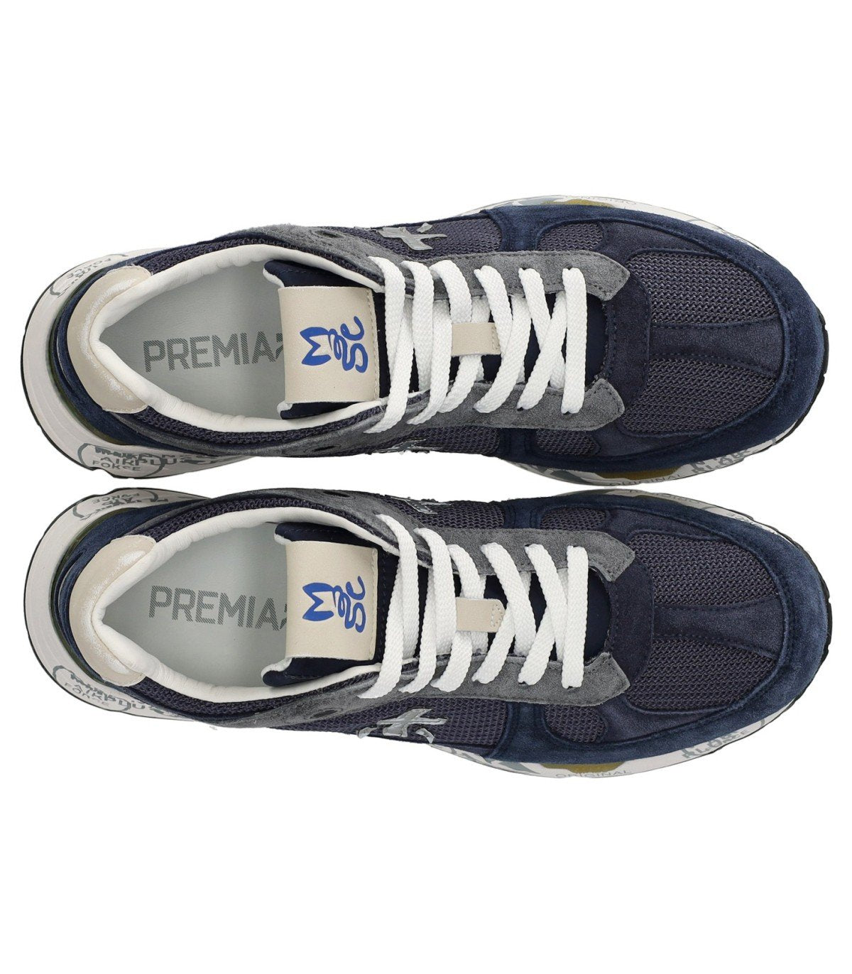 スニーカー PREMIATA Men Sneakers MASE6626 BLUE Premiata Mase-6626 Blue for Men