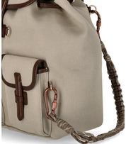 SAC À DOS POPOLI BEIGE MAX MARA WEEKEND