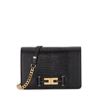 ELISABETTA FRANCHI BLACK CROSSBODY BAG