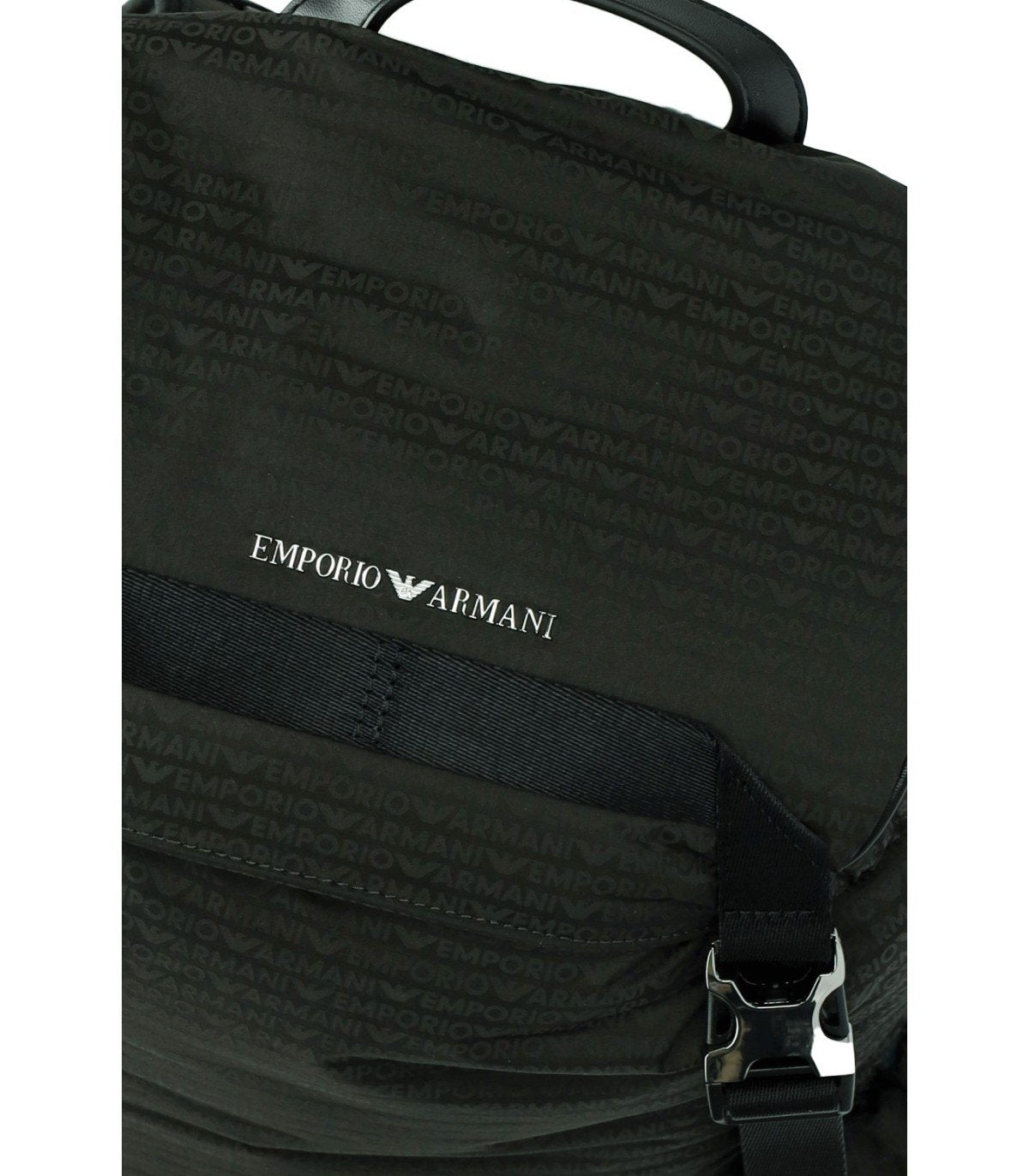 EMPORIO ARMANI MONOGRAM MILITÄRGRÜNER RUCKSACK