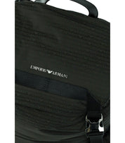 EMPORIO ARMANI MONOGRAM MILITÄRGRÜNER RUCKSACK