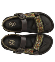 SANDALO FLAT UNICA MARRONE SCURO ASH