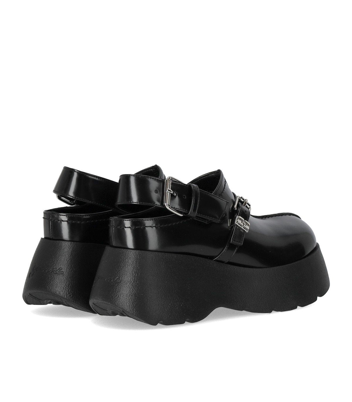 CLOG PLATEFORME NOIR GANNI