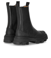 GANNI MID SCHWARZE CHELSEA STIEFELETTE