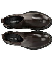 GUGLIELMO ROTTA WORMS CHOCOLATE CHELSEA BOOT