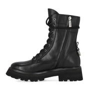 MICHEAL KORS CALEB BLACK COMBAT BOOT
