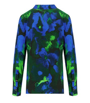 STINE GOYA RIJA BLUE AND GREEN SHIRT