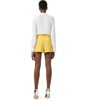 ELISABETTA FRANCHI ELFENBEINES BLUSENBODY