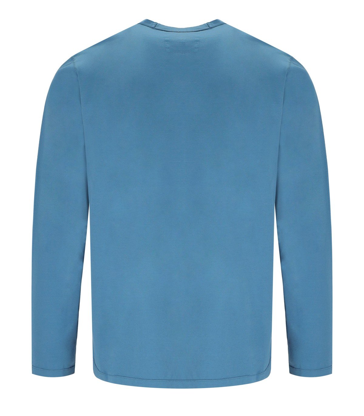 C.P. COMPANY AEGEAN BLUE LONG SLEEVED T-SHIRT