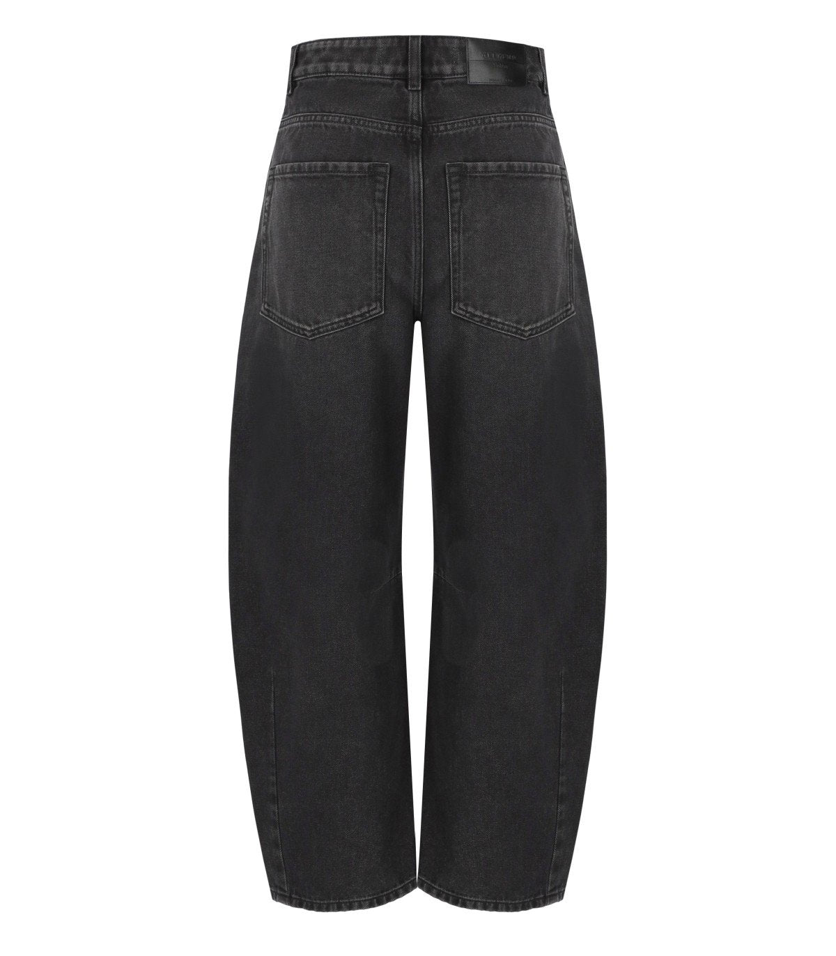MAX MARA WEEKEND DOUGLAS ZWART BARREL JEANS