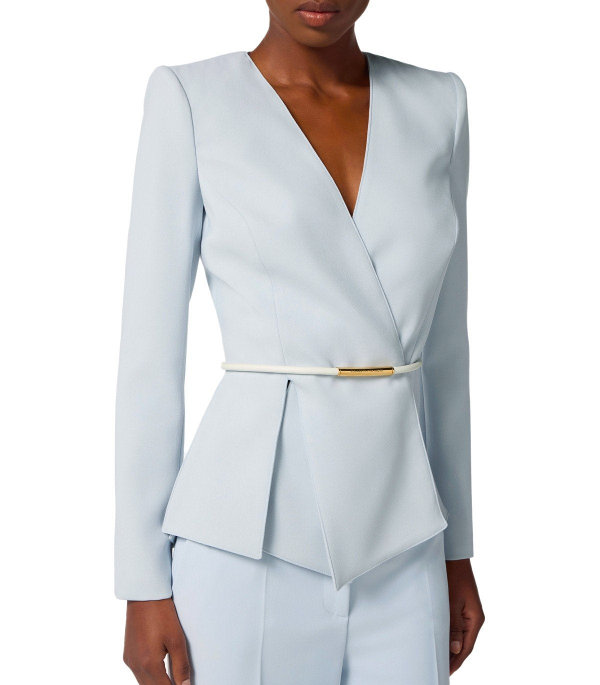 CHAQUETA CON CINTURÓN STARLIGHT ELISABETTA FRANCHI