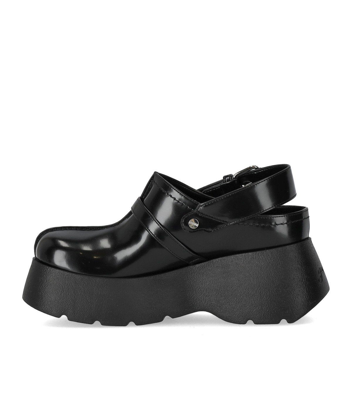 CLOG PLATEFORME NOIR GANNI
