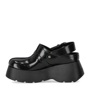 CLOG PLATEFORME NOIR GANNI