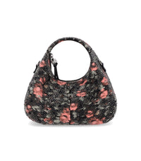 GANNI MINI SCHWARZ HOBO TASCHE
