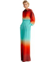 ESSENTIEL ANTWERP HUG TIE DYE ORANGE PANTS