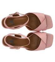 MISS OLIVIA LINDA PINK HEELED SANDAL