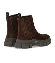 MAX MARA WEEKEND GENEPI DUNKELBRAUNE CHELSEA STIEFELETTE