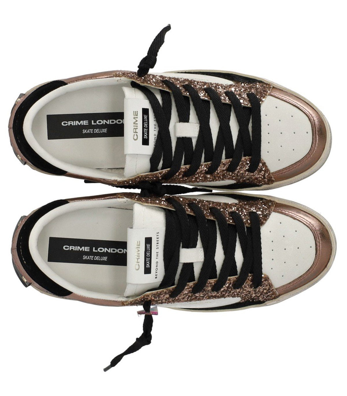 SNEAKER BRONZO/BIANCO CRIME LONDON 