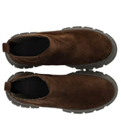 MAX MARA WEEKEND GENEPI DARK BROWN CHELSEA BOOT