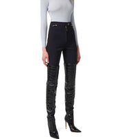 PANTALÓN CON CREMALLERA NEGRO ELISABETTA FRANCHI