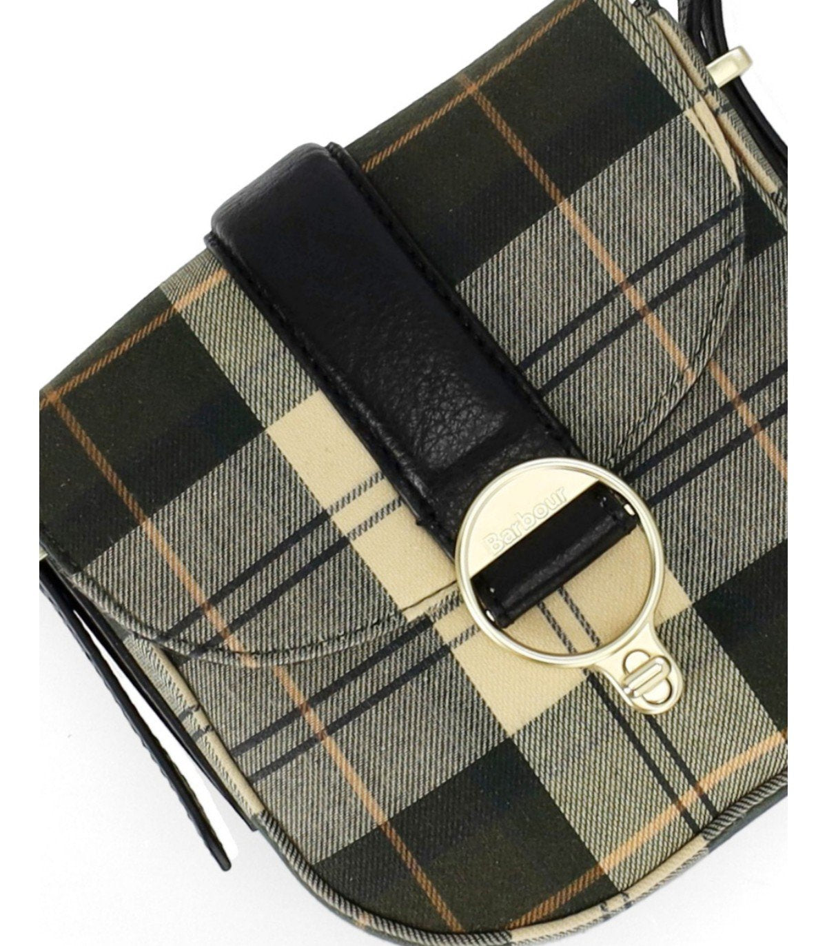 BARBOUR ELM TARTAN GROEN CROSSBODY TAS
