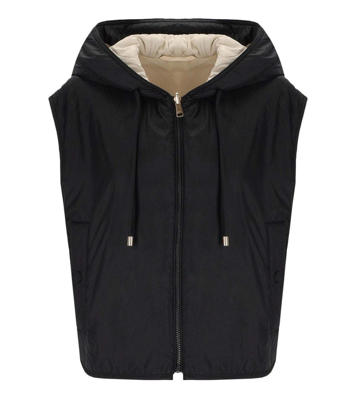 ÄRMELLOSE STEPPJACKE ACCENNI SCHWARZ MAX MARA WEEKEND