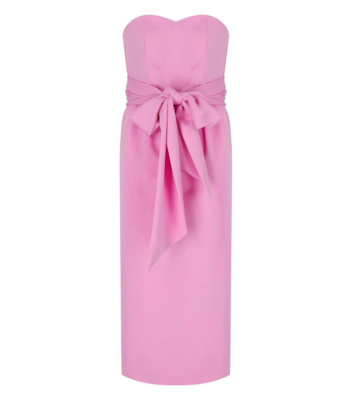 ESSENTIEL ANTWERP JUROR ROZE MIDI JURK