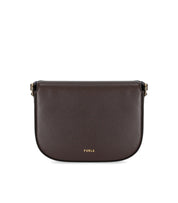 FURLA MOONLIGHT S CHOCOLATE CROSSBODY BAG