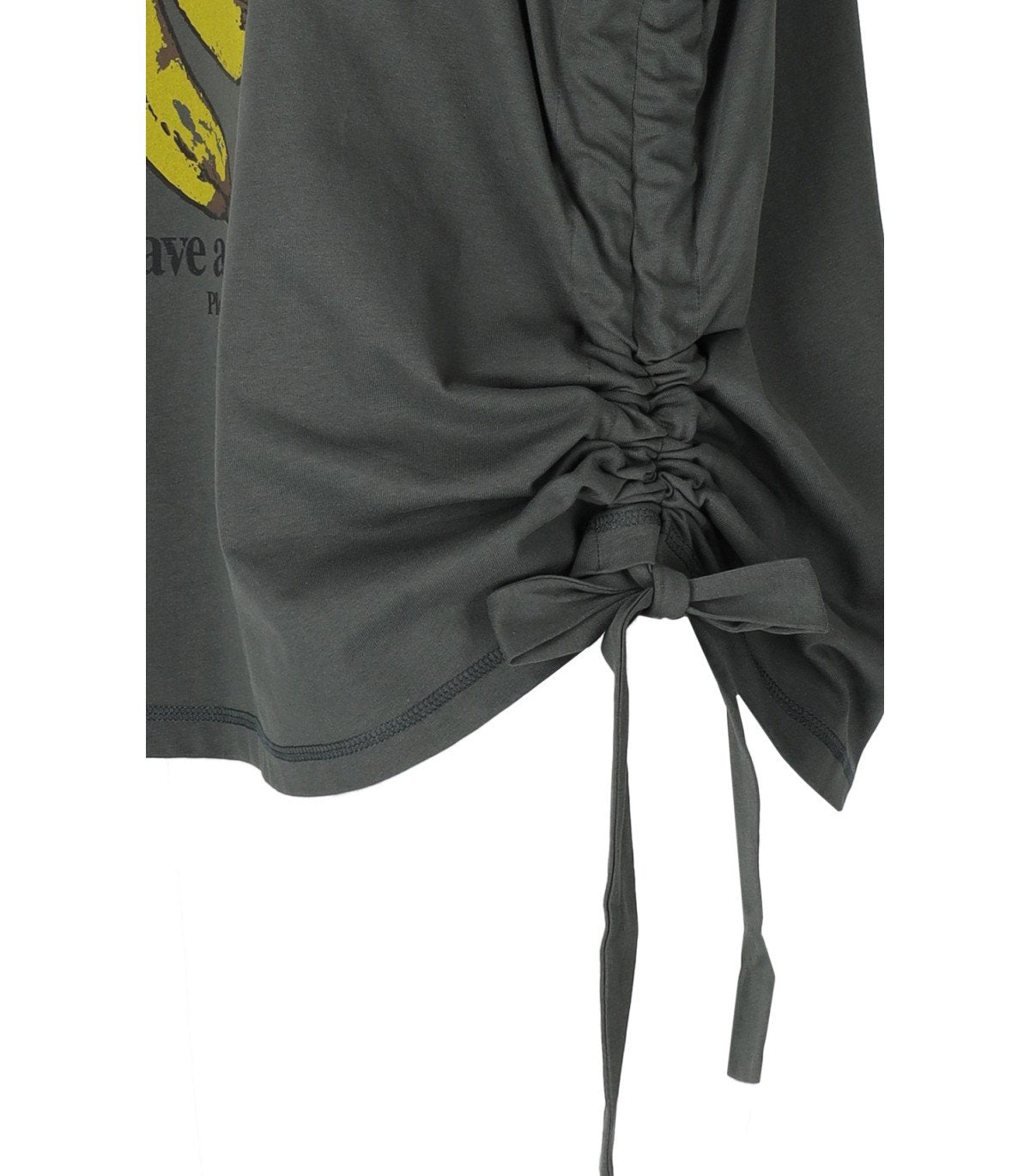 GANNI BANANA GREY T-SHIRT