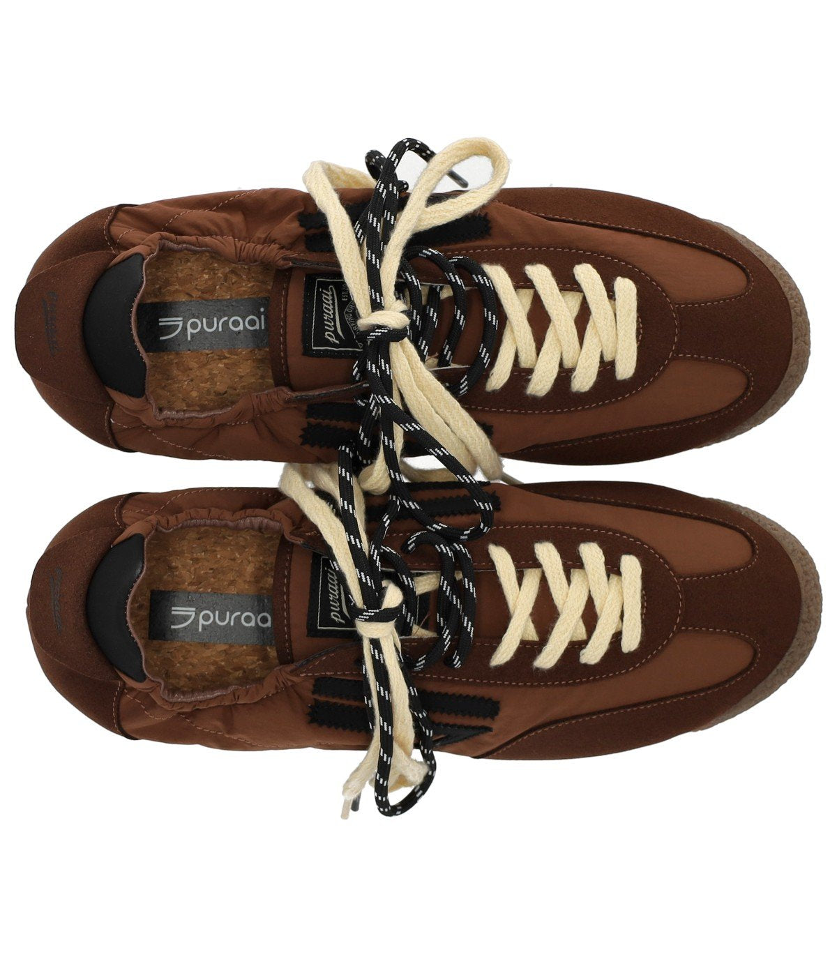 BASKETS 6.02 PANTHER VINTAGE NYLON CHOCOLATE PURAAI