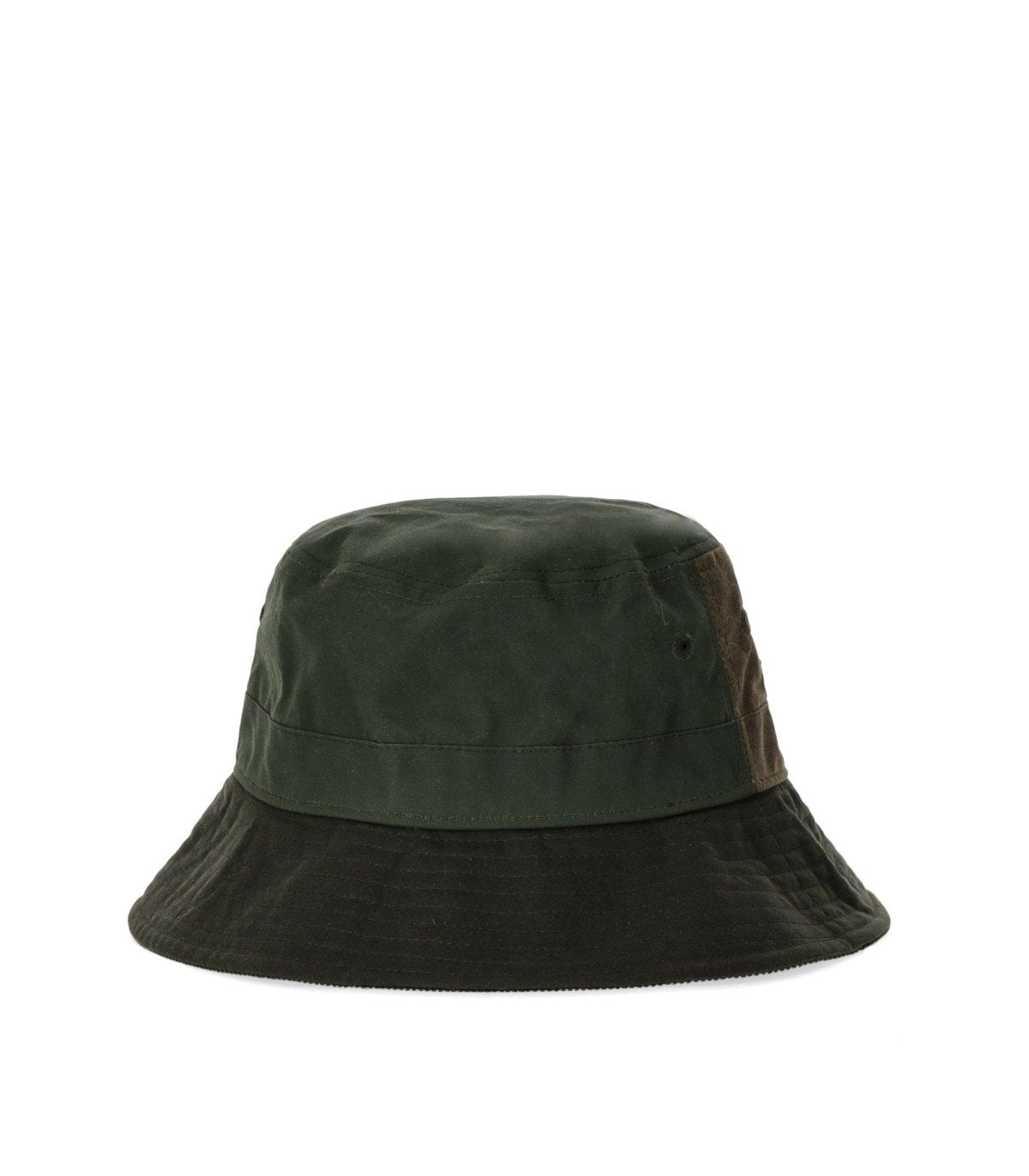 BARBOUR BRACKLEY WAX GREEN BUCKET HAT