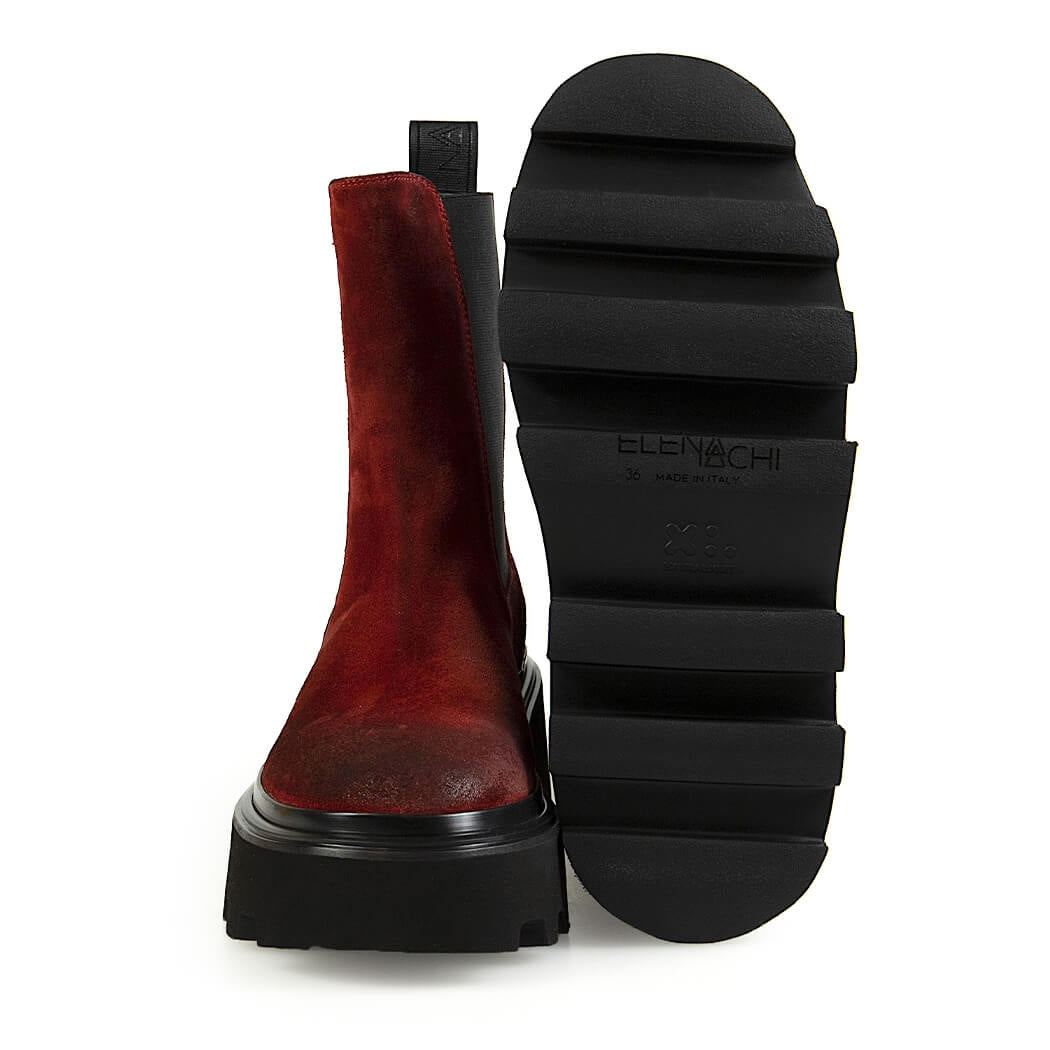 ELENA IACHI ROOD SUEDE CHELSEA LAARS
