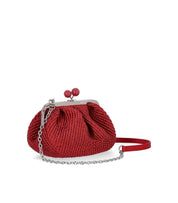 BOLSO CLUTCH PASTICCINO PALMAS SMALL ROJO MAX MARA WEEKEND